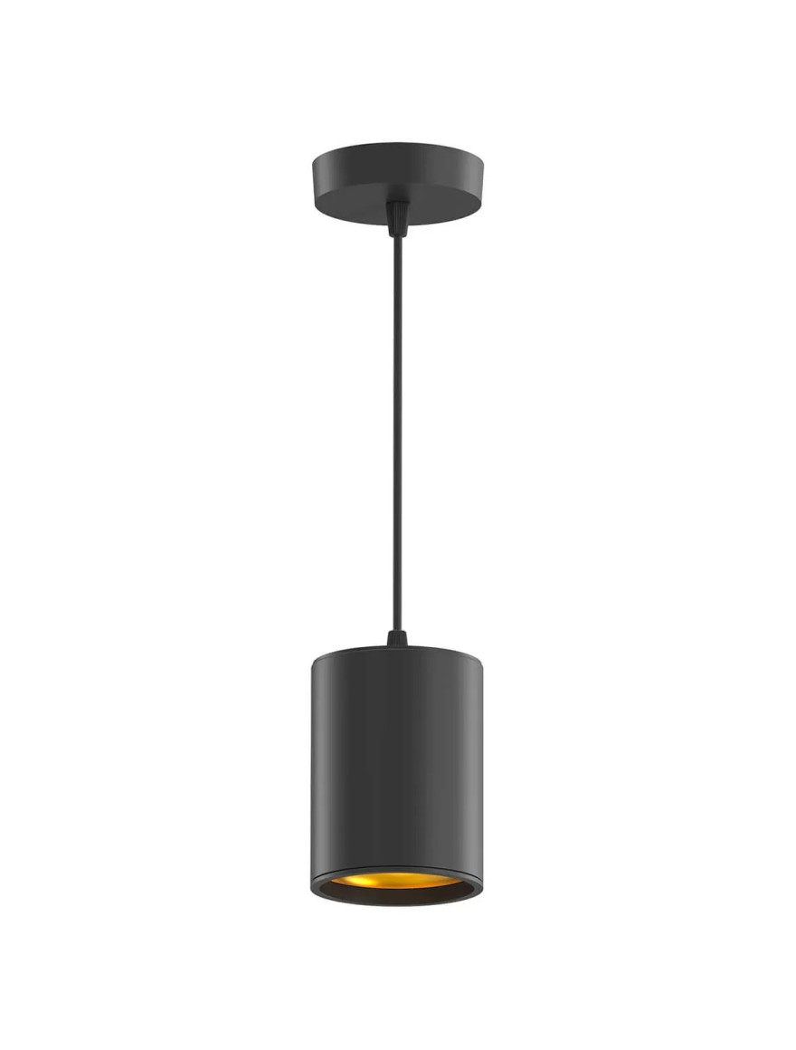 Suspensie LED HD042 negru/aur 12W 4100K 79x100 660lm GAUSS