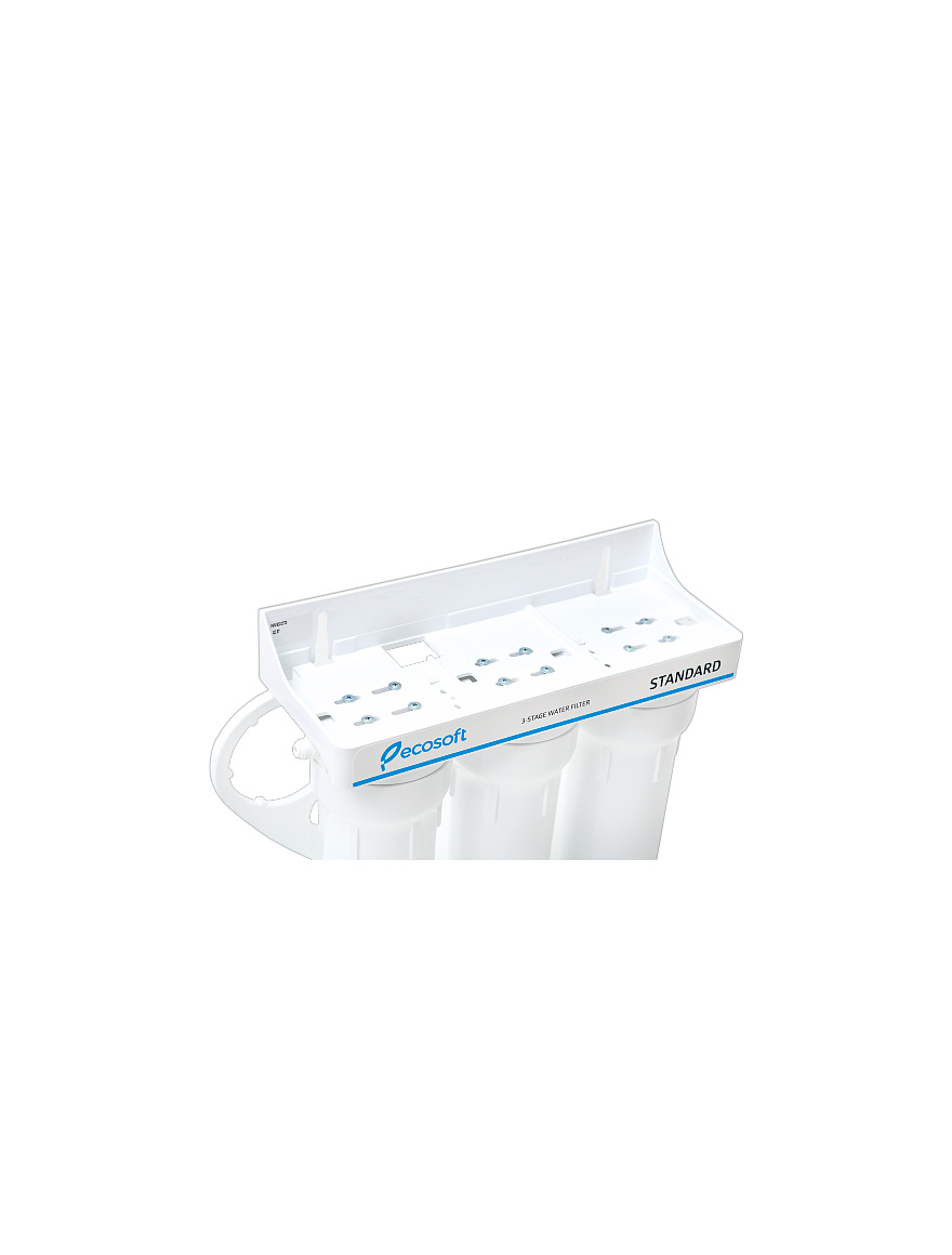 Sistem triplu pentru curățarea apei ECOSOFT