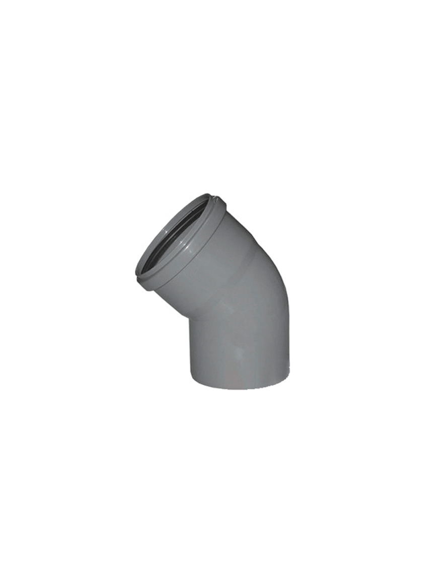 Cot PP D.50 45GRD gri VALROM INDUSTRIE