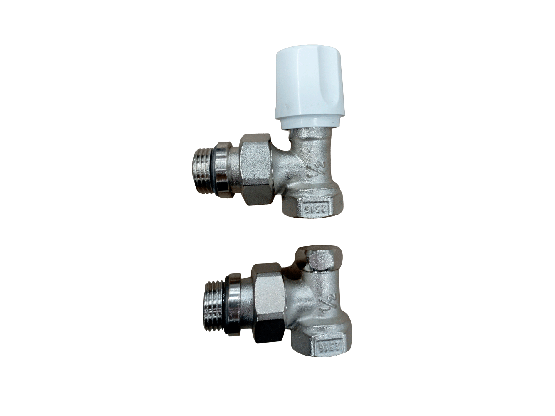 Комплект радиаторных кранов (подача + обратка), BIANCHI, 1/2"