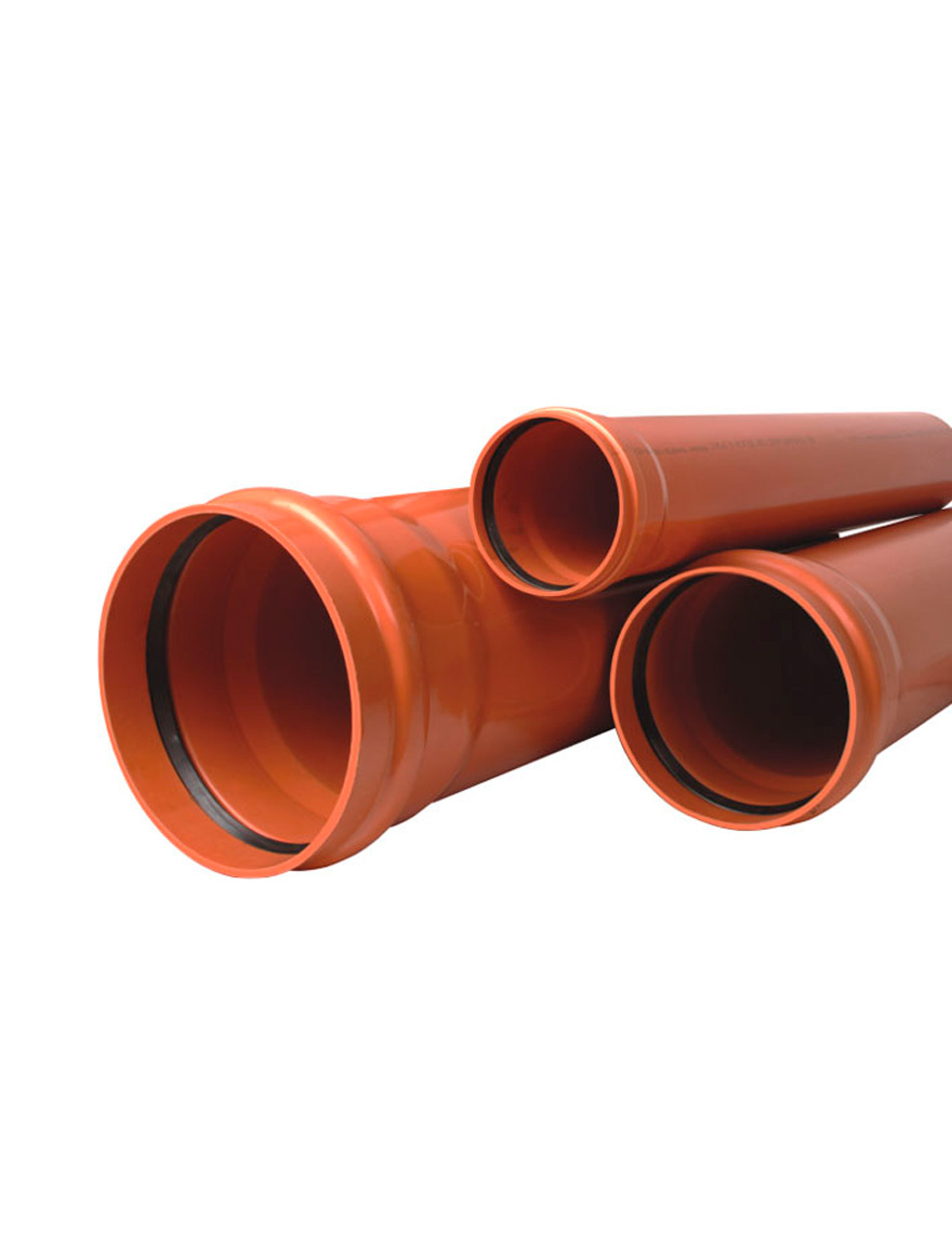 Țeavă canalizare PVC cu mufă SN2,D.110x2.2 mm,L= 1 MT