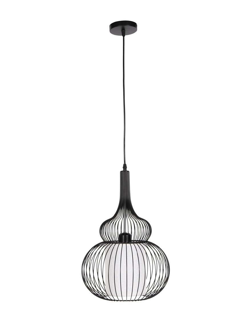 Lustră JH-299 29x42cm, E27/1, Metal, Black LuminaLED