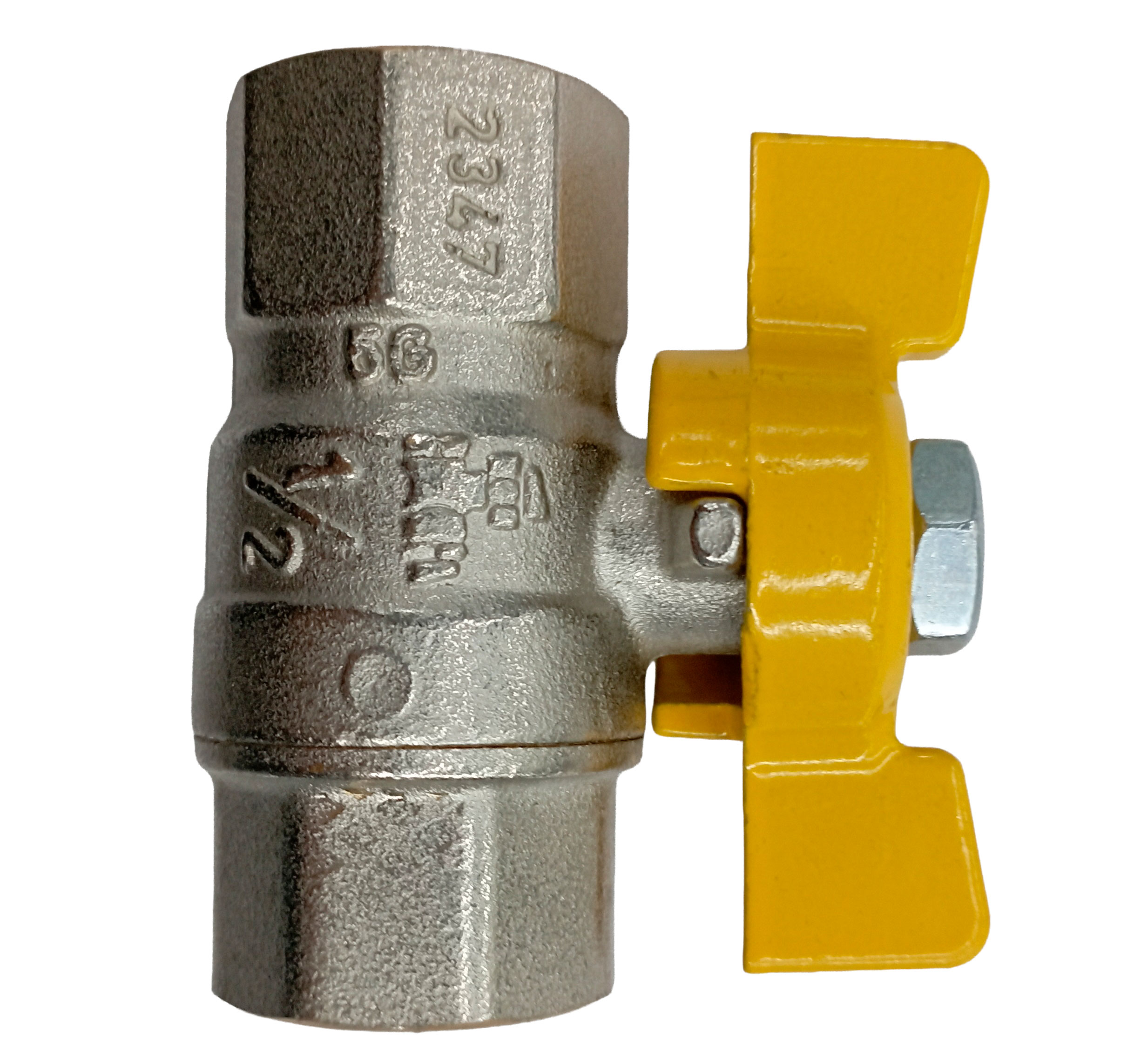 ROBINET DE TRECERE CU FLUTURE TIP FF 1/2" GAZ