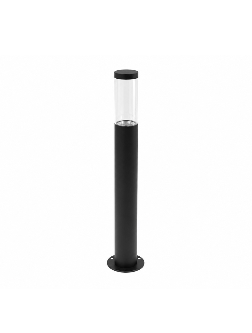 * Corp de iluminat p/u grădină cu sticlă opal GU10/IP44/220V/negru VITO RIGA-B50