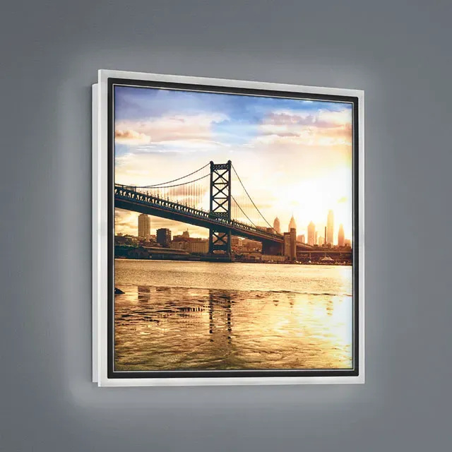 *TABLOU BRIDGE SMD 12.5W LED 1100LM 3000K 230V H=42CM ALB IP20 TRIO