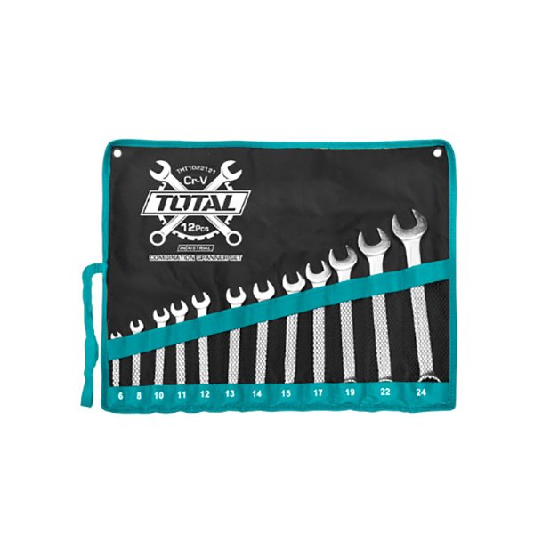 Set chei combinate 12 buc 6-24mm Total THT1022121