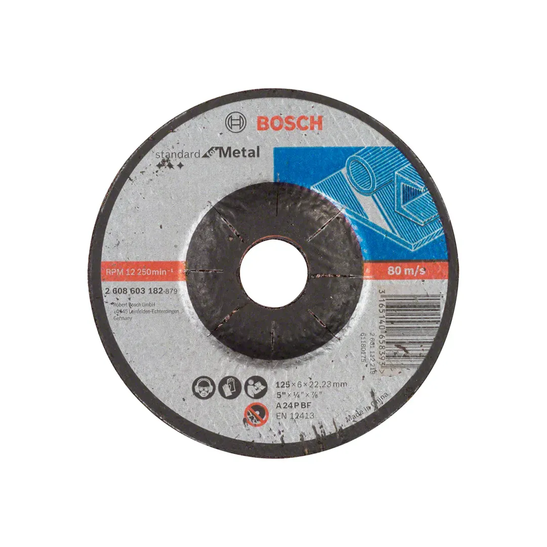 * Disc șlefuire metal 125*6MM BOSCH