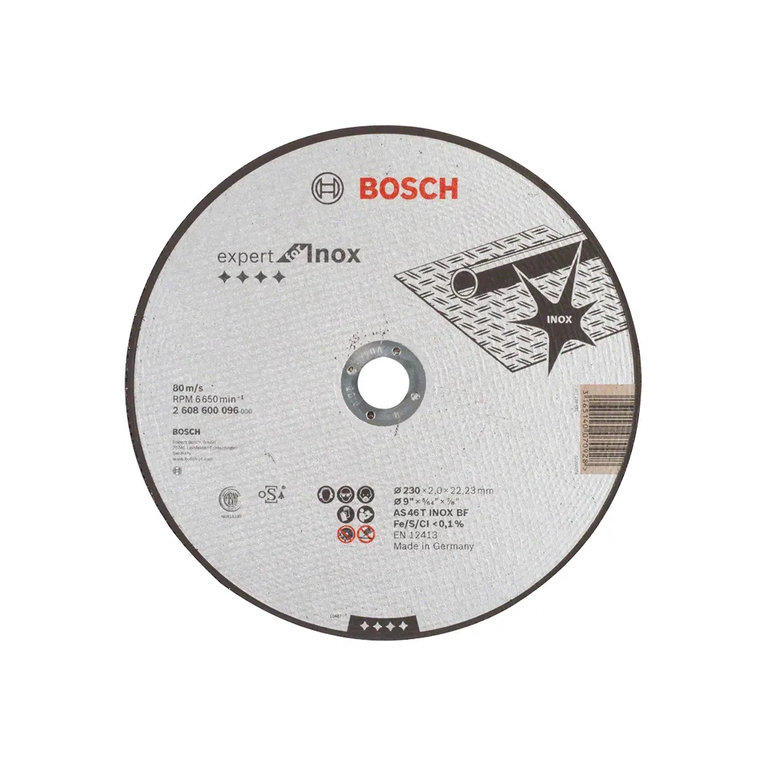 * Режущий диск из нержавеющей стали 230*2