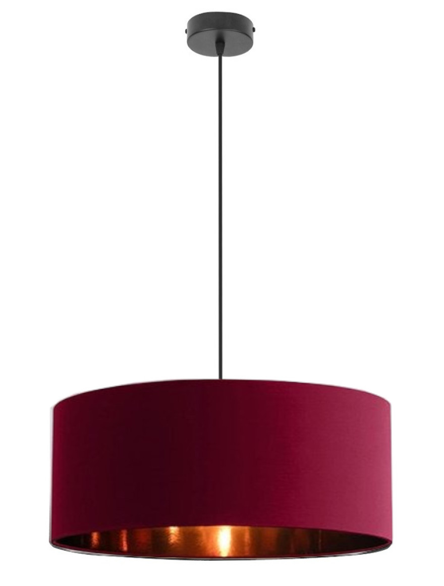 Lustra JH-587 D25xH15cm, E27/1, Cloth,Red LuminaLED