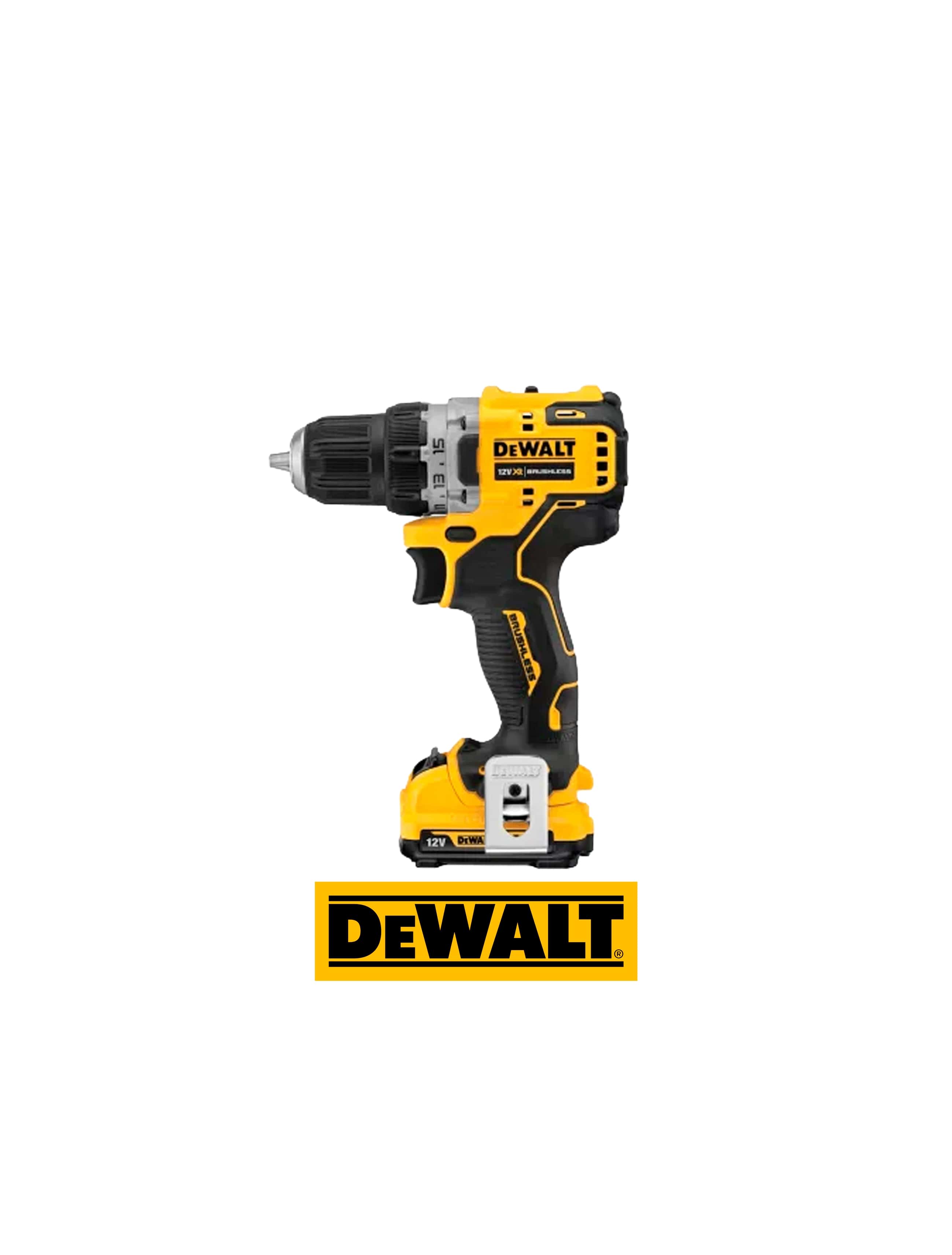 * Mașină de găurit/înșurubat cu acumulator DeWALT DCD701D2 Li-Ion 12V 2.0Ah 2vit. PROMO
