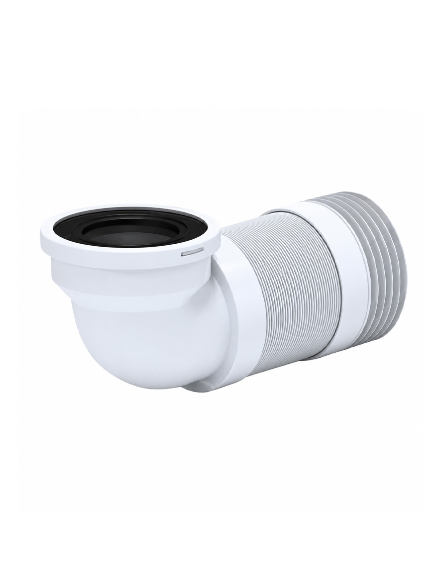 Racord flexibil extensibil WC 110mm 265-450mm 90* K719REU ANIPlast