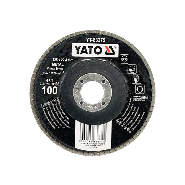 * Disc lamelar frontal plat 125MM P100 YATO