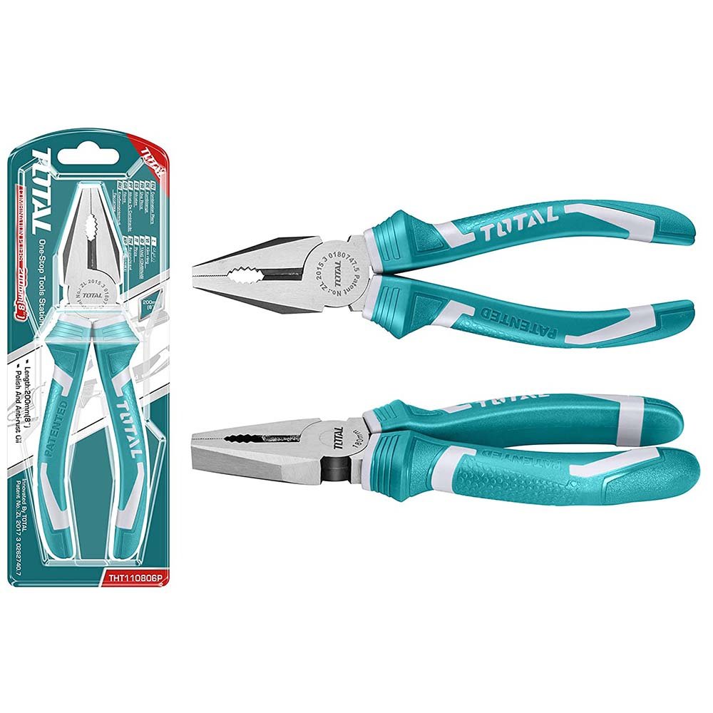 Плоскогубцы 200мм THT110806P Total
