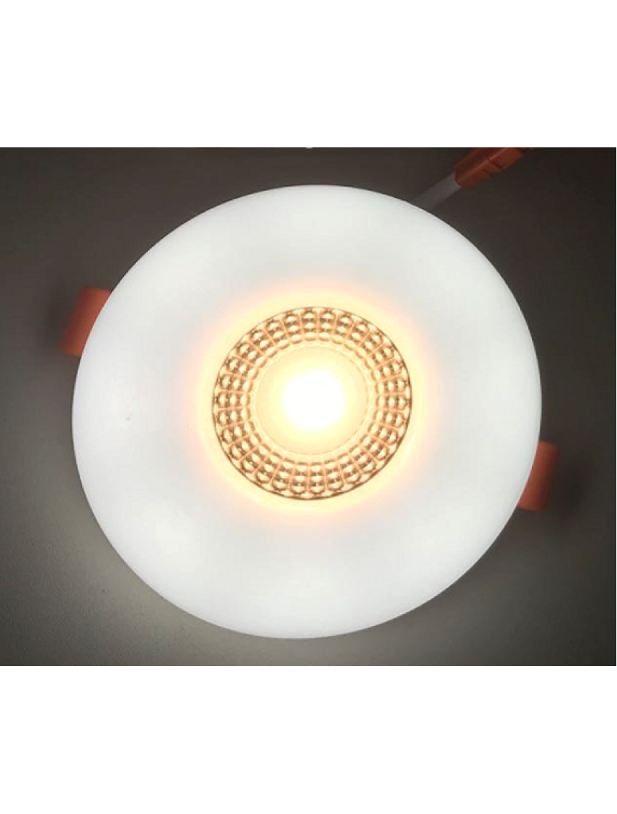 Spot LED SD2 rotund încorporat 12W 3500K+6500K Luminaled