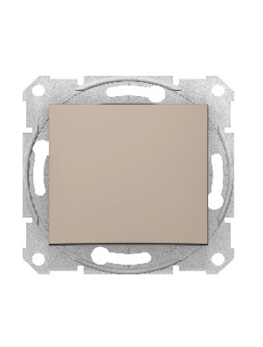 * Întrerupător unit. inter. 10A 250V SEDNA titan