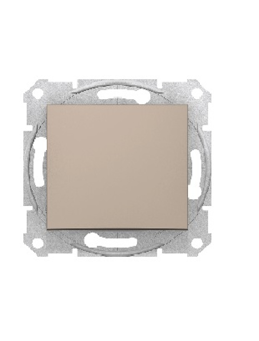 * Întrerupător unit. inter. cap-scară 10A 250V SEDNA titan