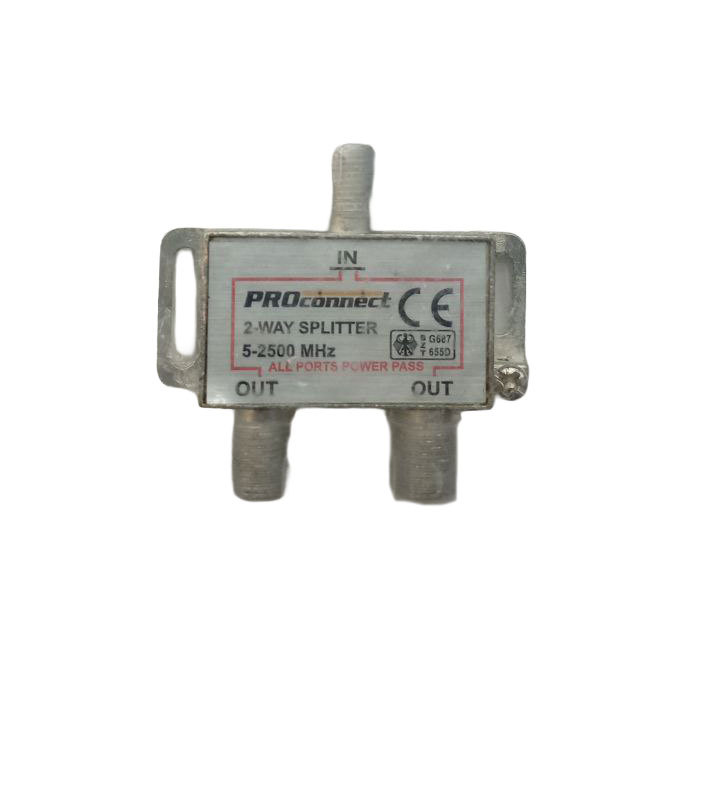 SEPARATOR TV CU 2 IESIRI 5-2500Hz PROCONECT