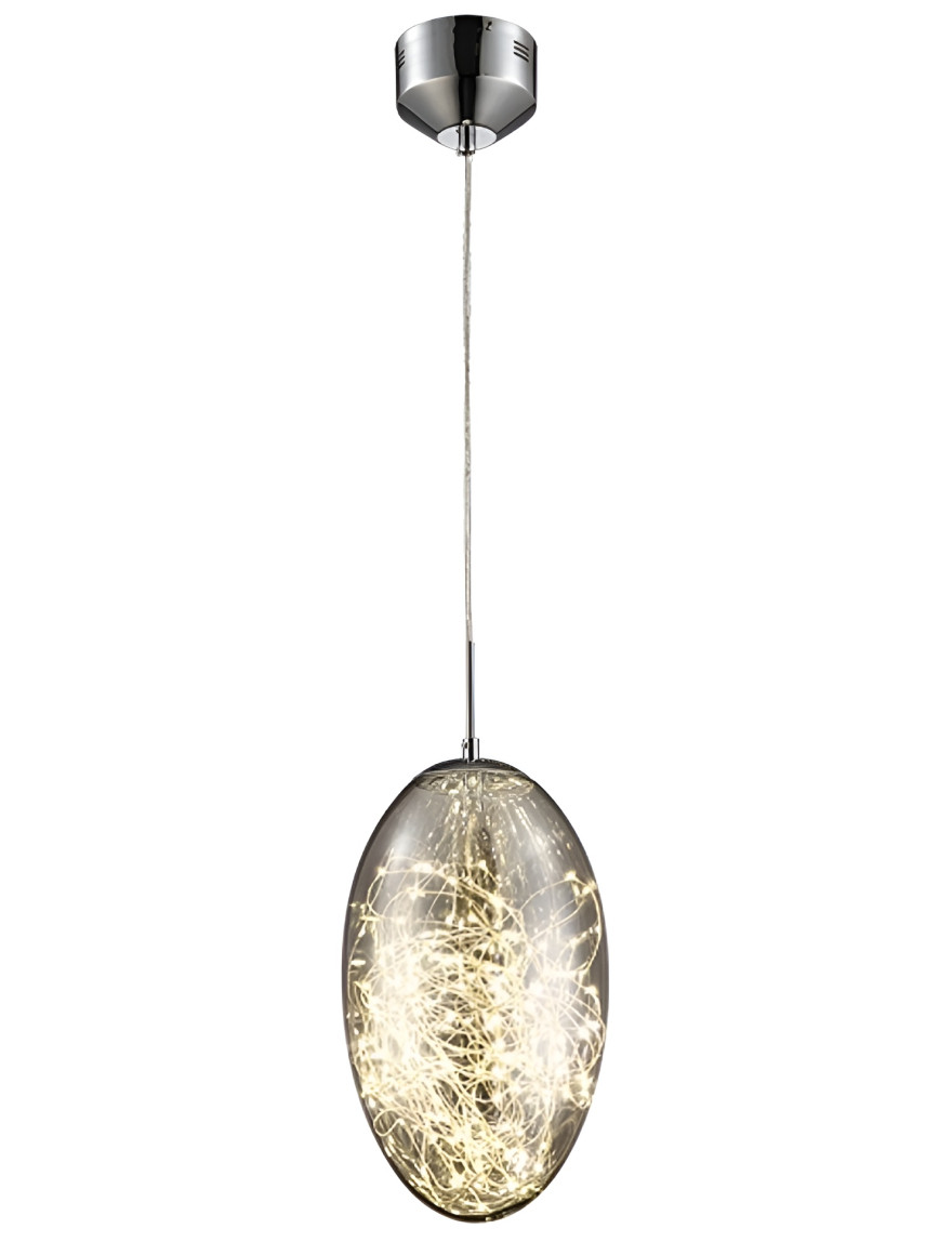 SuspensieJH-673 D20*H30cm,LED,Glass,Smoke Gray Luminaled
