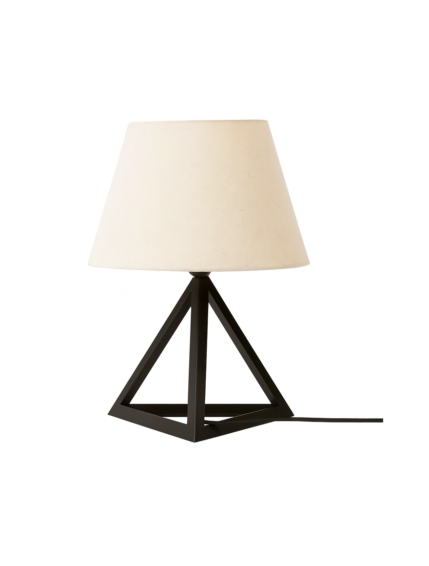 Lampă de masă JH-562 D28*H45cm,E27*1,Metal,Black+White LuminaLED