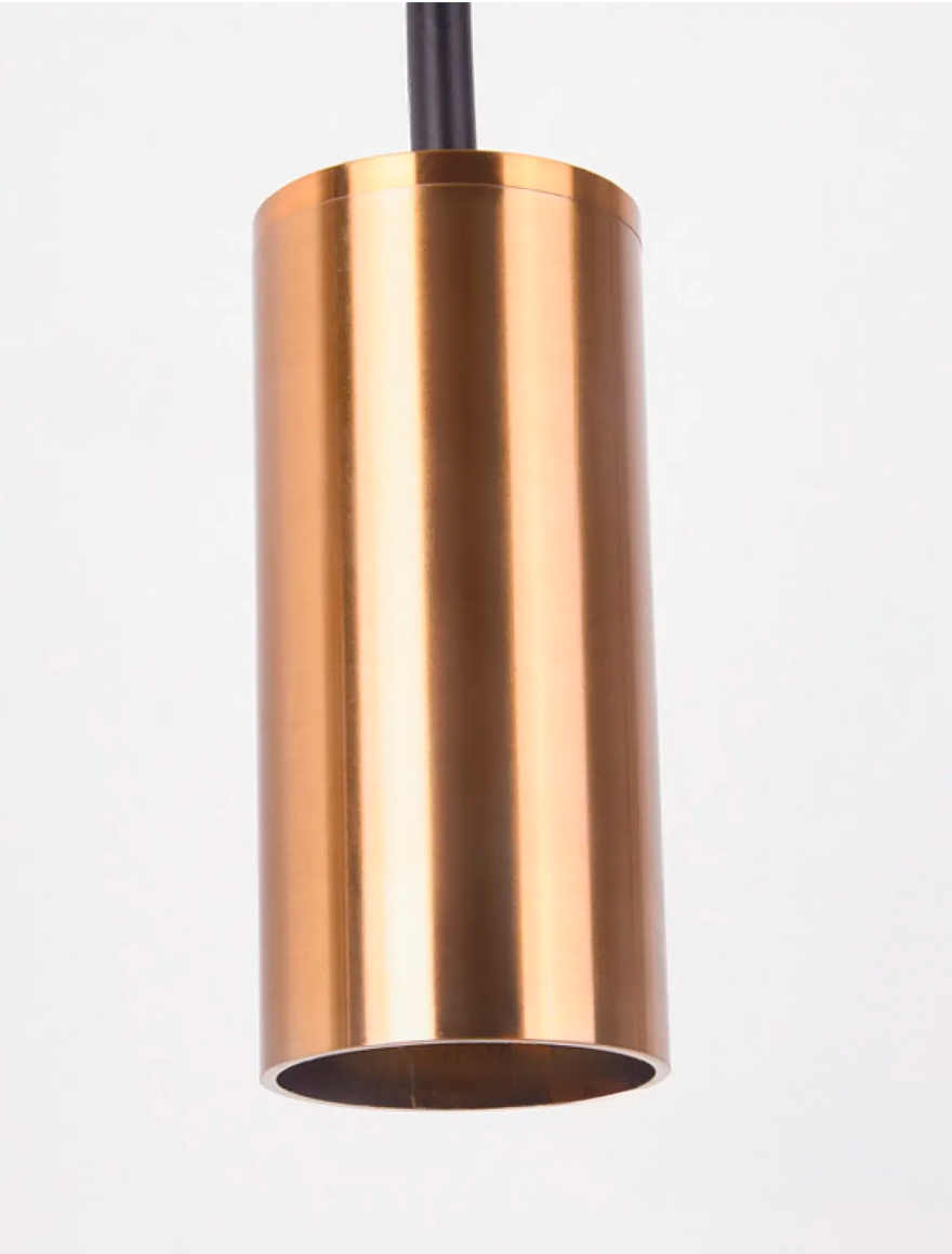 Lustră JH-609 D60xH55cm,GU10x2, Metal,Black+Gold LuminaLED