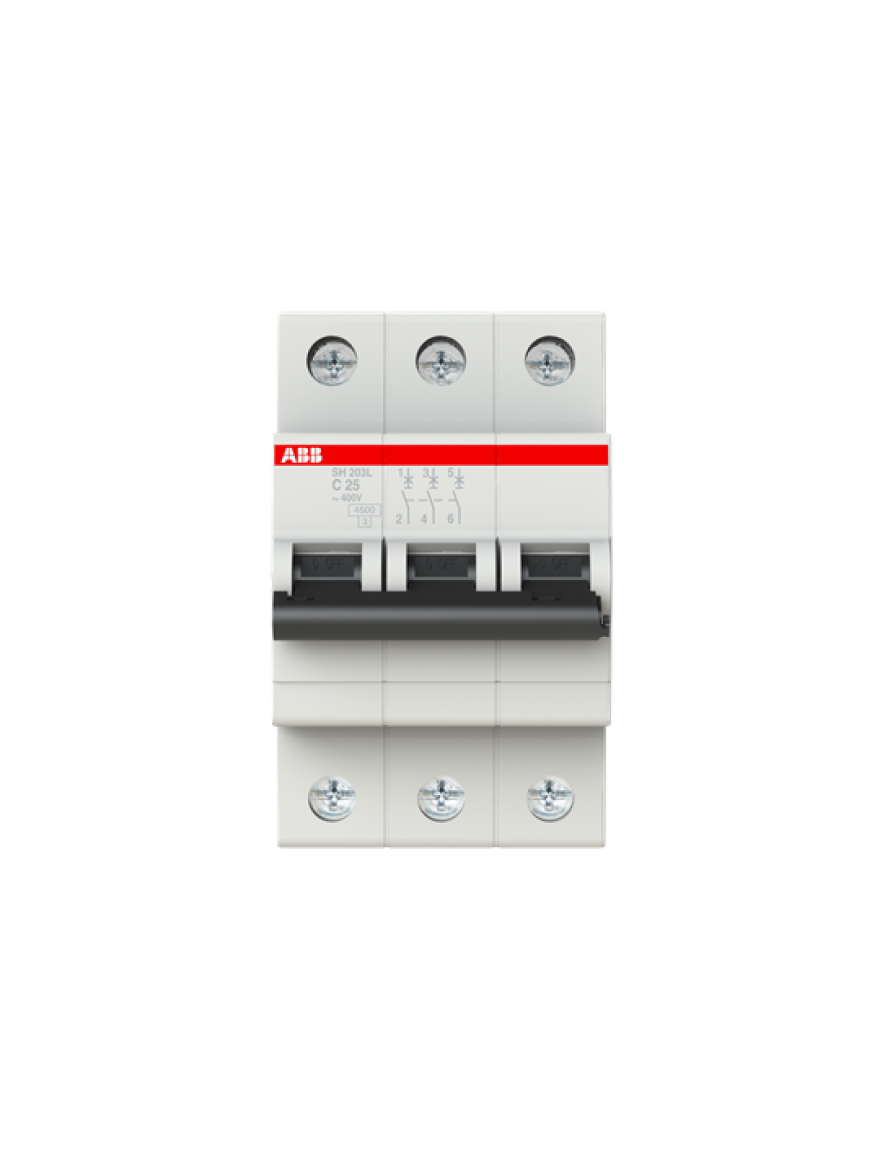 Întrerupător automat ABB SH203L-C25  4.5kA