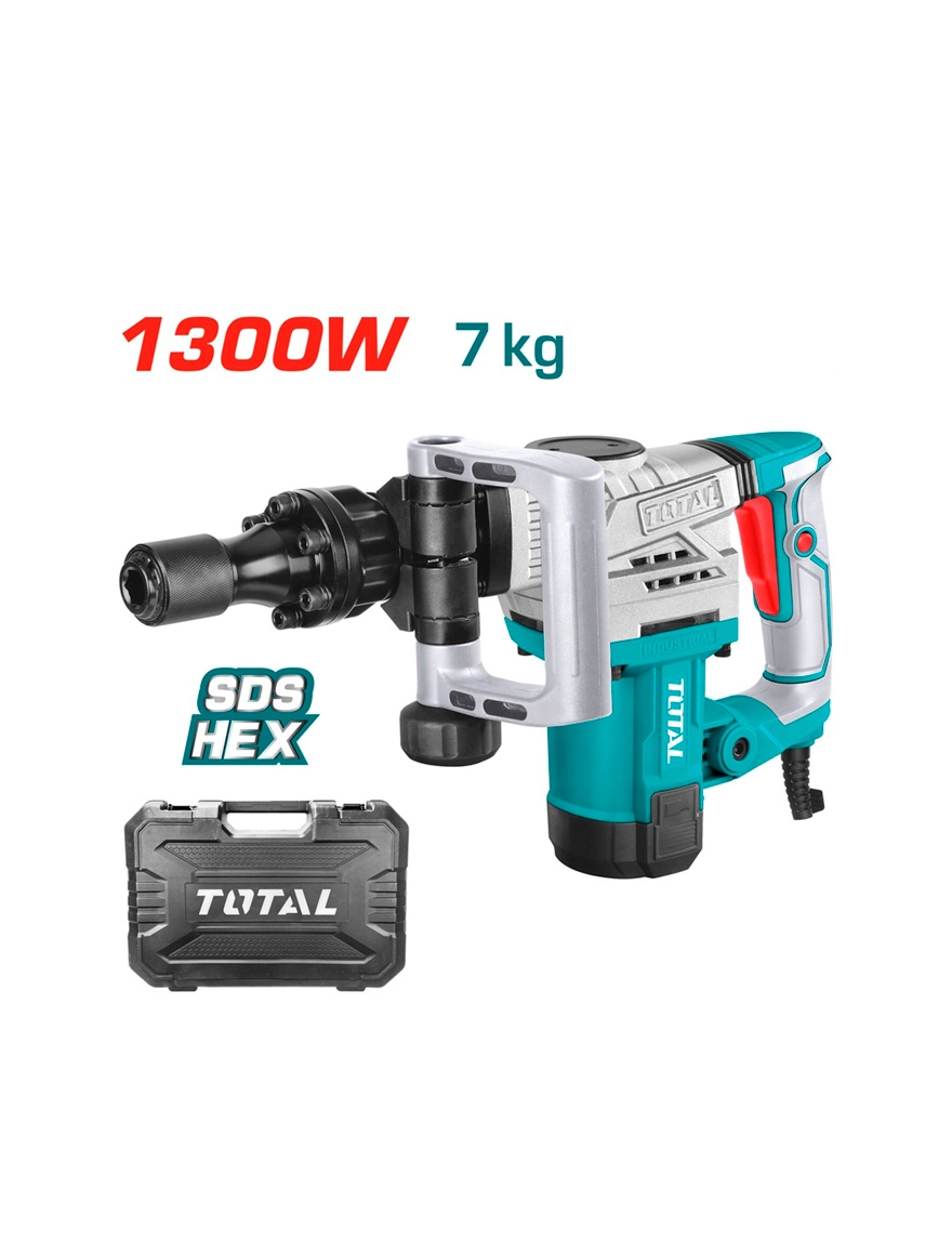 Отбойный молоток SDShex 1300W 20J Total TH213006
