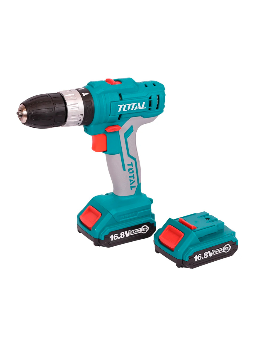 * Mașină de găurit/înșurubat impact cu acumulator 16,8V 1,5Ah Total cu geanta TIDLI1612/TIDLI20012