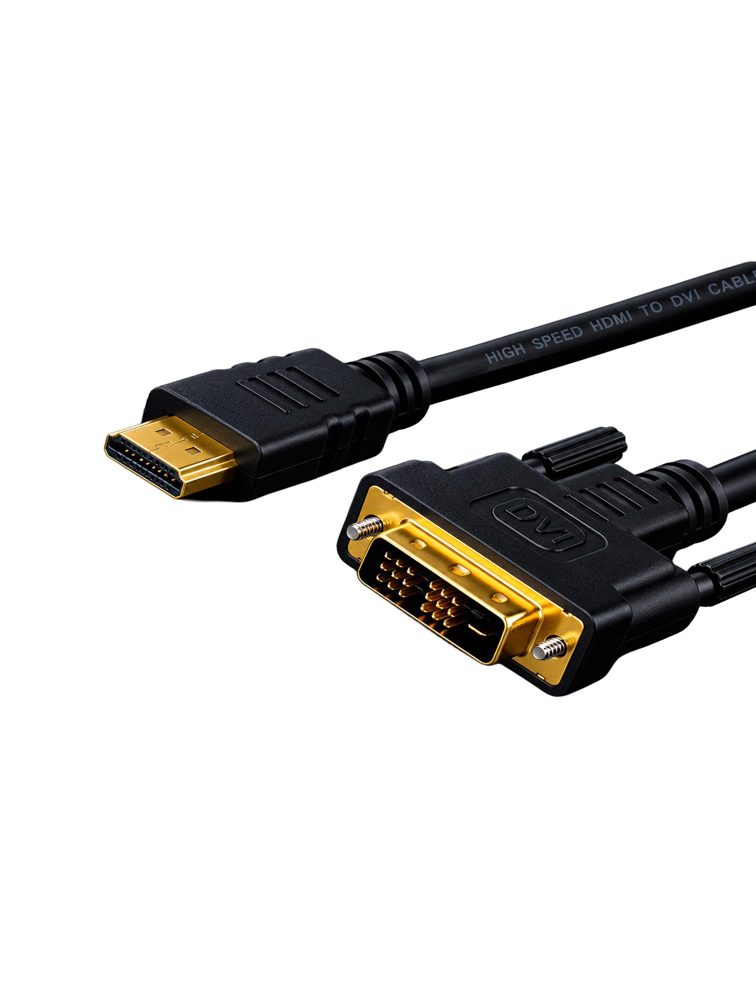 Кабель-переходник HDMI - DVI-D, 1,5 м, позолоченные контакты, REXANT