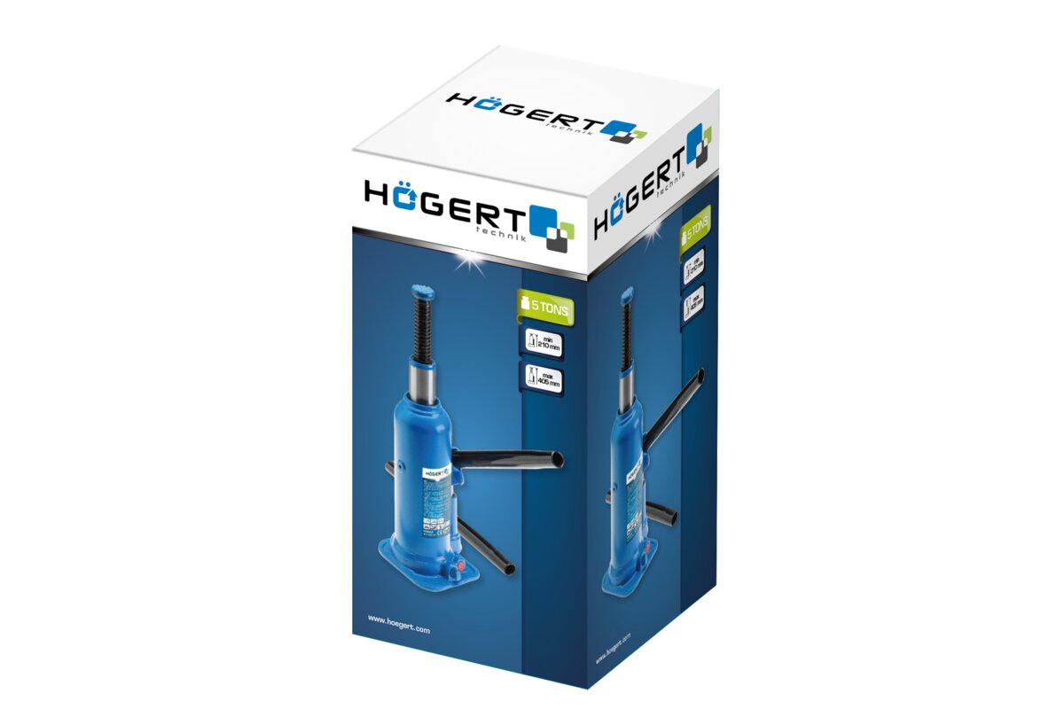 Cric hidraulic, 8 tone, 210-405mm HOGERT