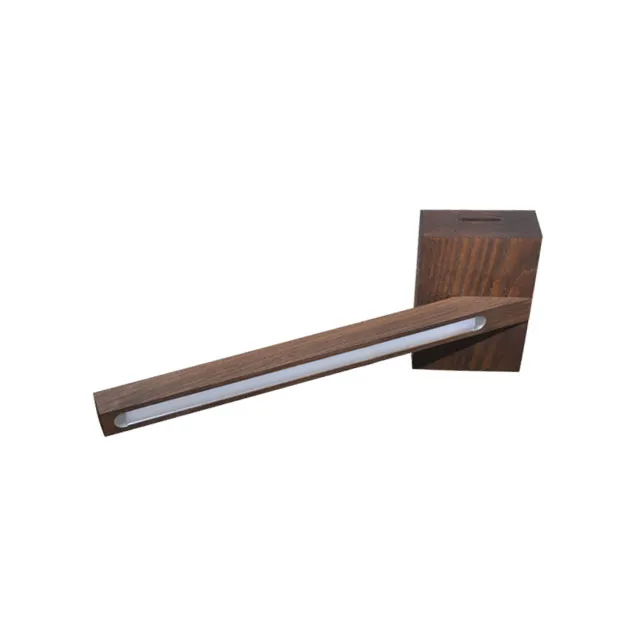* Lustră LED TIMBER BROWN 36,5*15*19 cm 1*5,8 W 4000K 480Lm VESTA