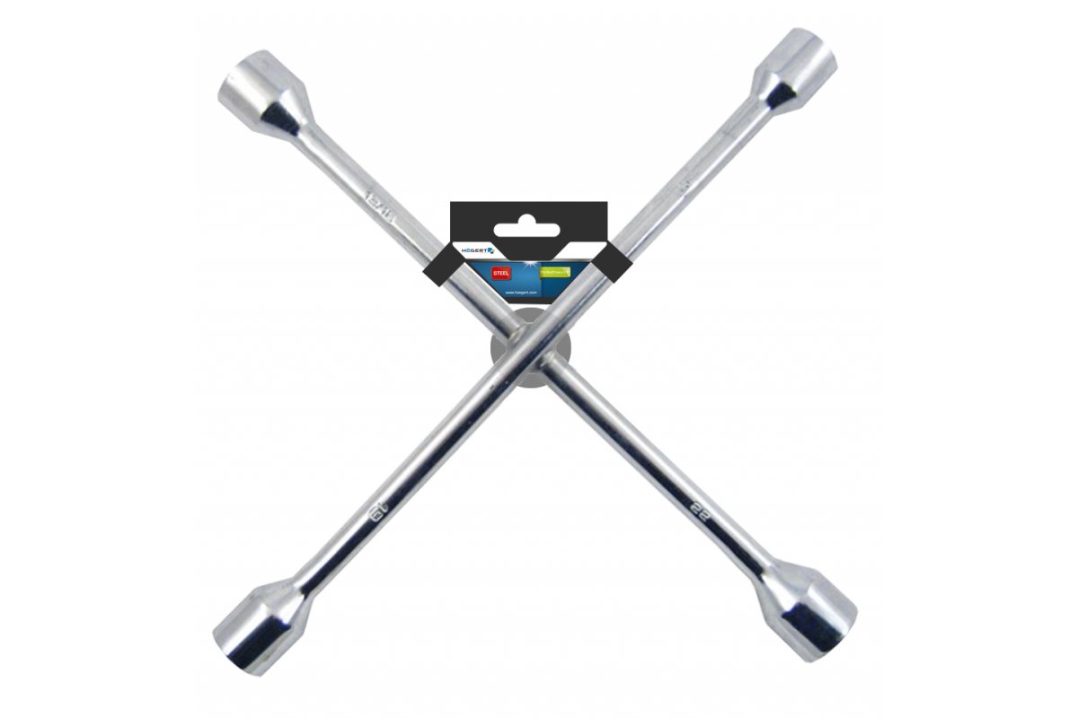 Cheie cu jantă încrucișată 17 x 19 x21mm x 1/2" HOGERT
