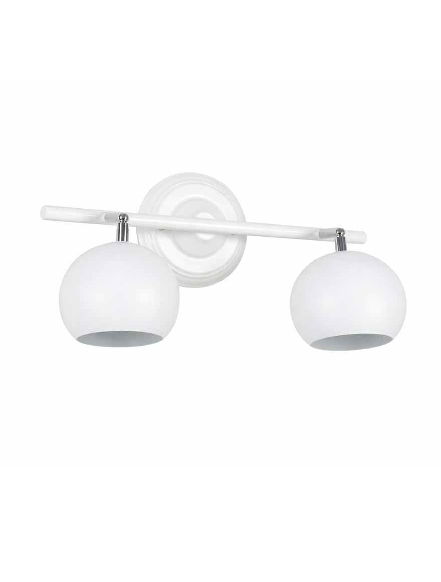 Настенный светильник (бра) JH-632 L38D1212, E27/2, Белый металл