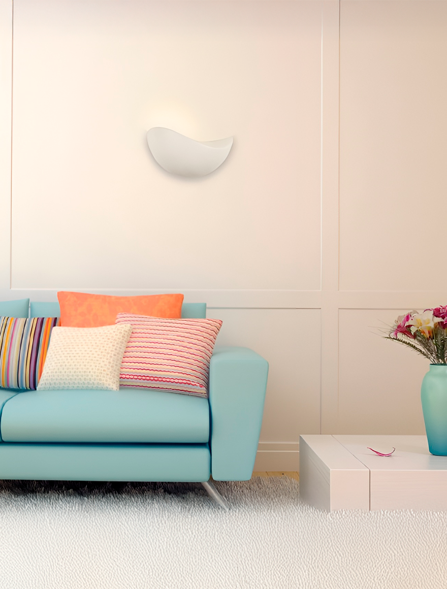 Aplică LED MK-2233 IP54 200x120x90mm 12W 3000K albă LuminaLED