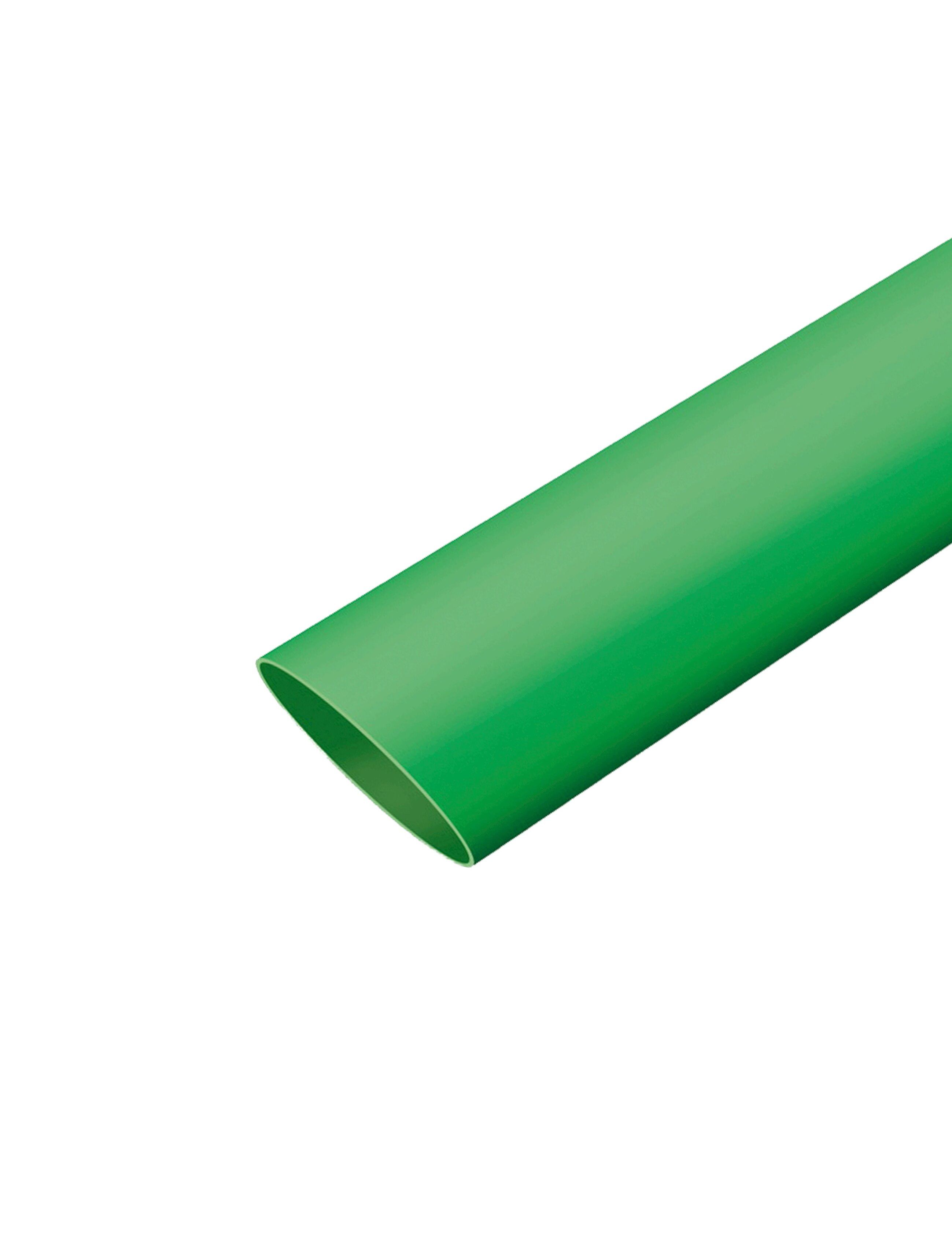 Термотрубка PE6 Ø5 мм, зеленая, (100 м)