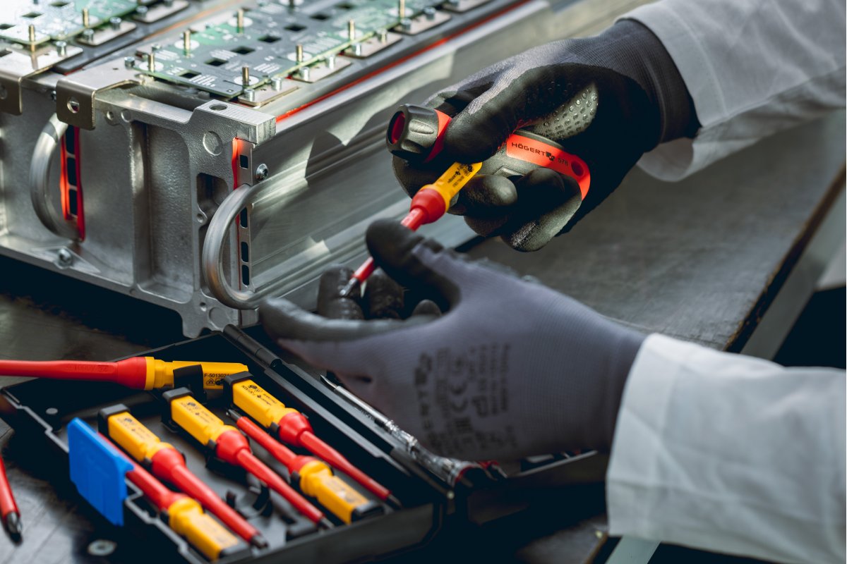 Набор отверток, 13 предметов, изолированные, 1000 В, HOGERT