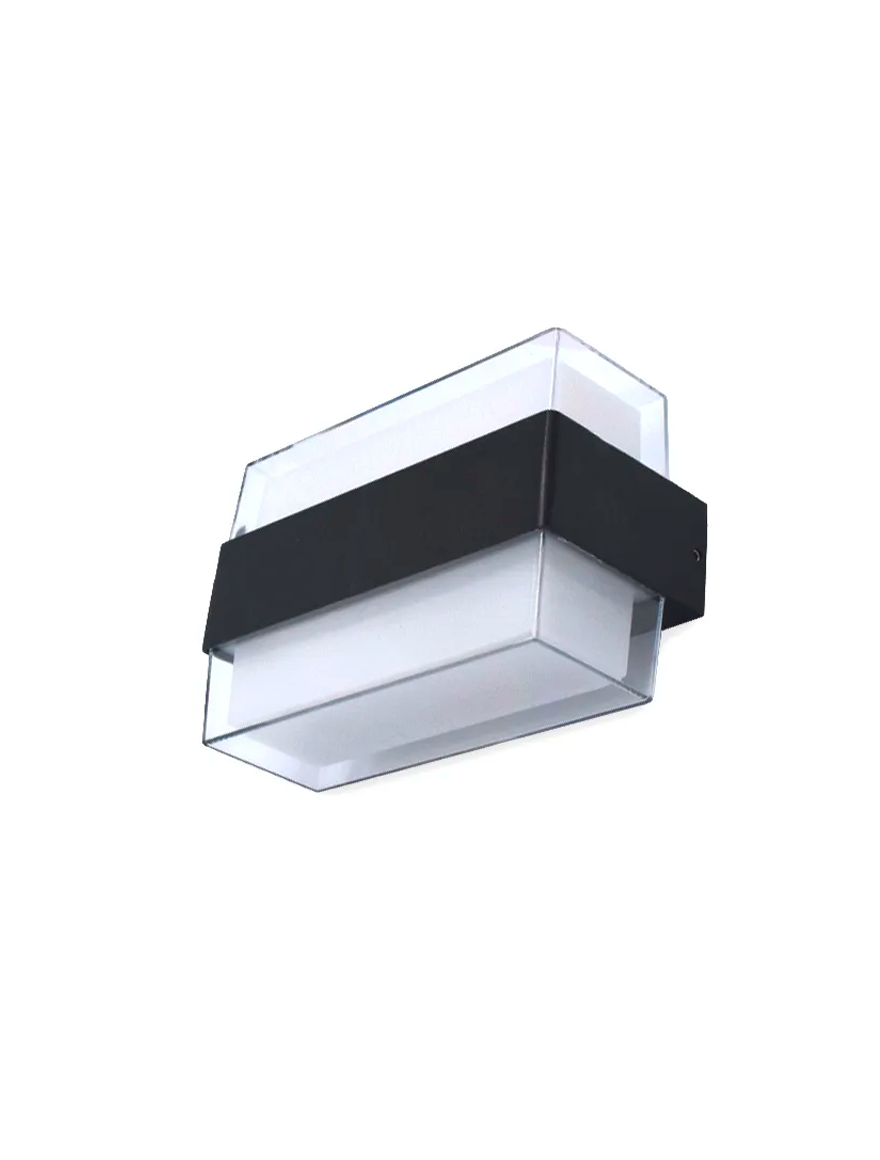 Aplică LED MK/SG-1039-2 185x170x100mm 2/6W 3000K neagră LuminaLED