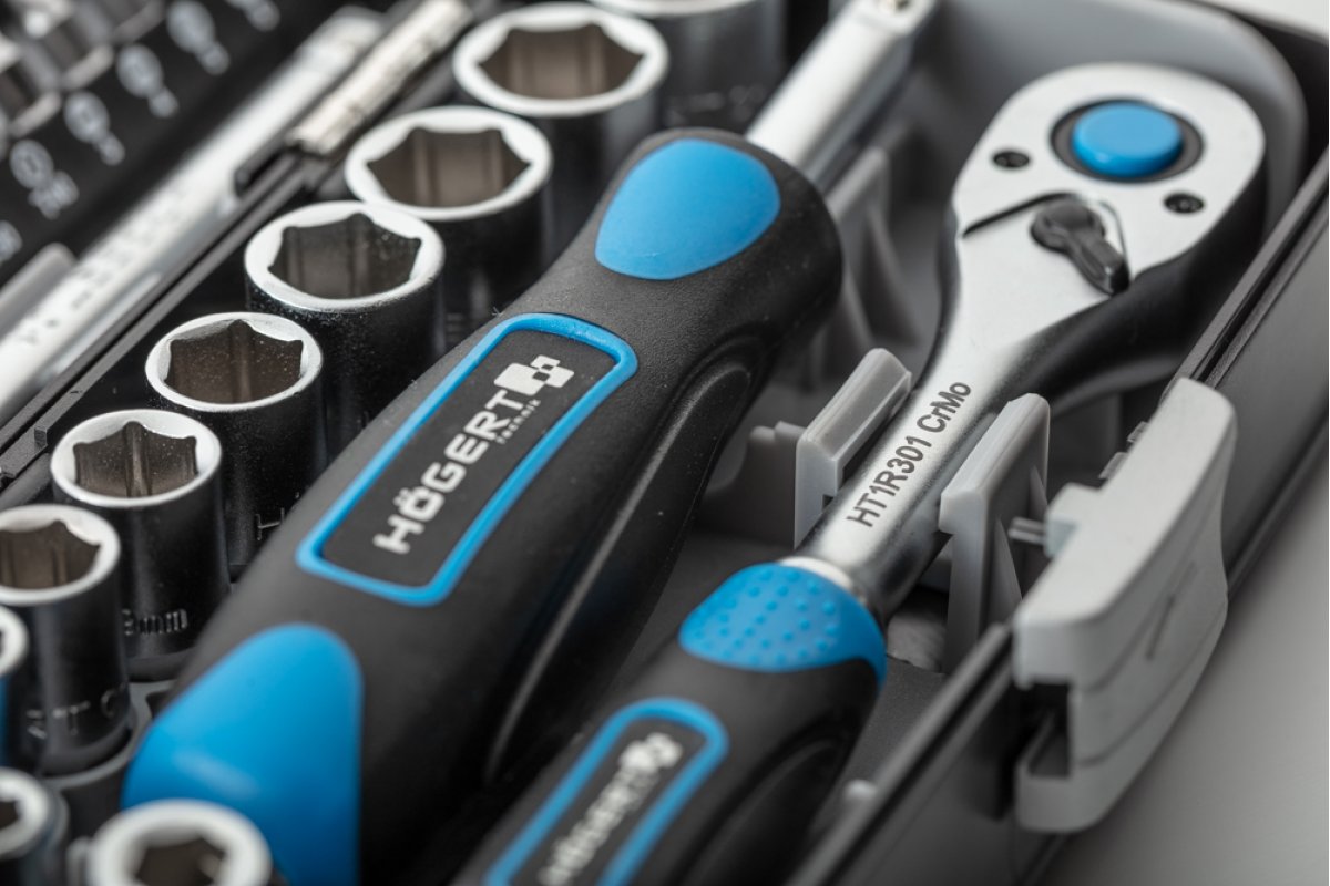 Set instrumente, 38 buc., 1/4  HOGERT