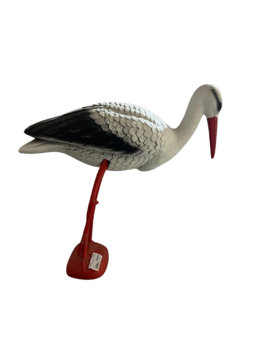 Figurină grădină Barza, 66X25cm