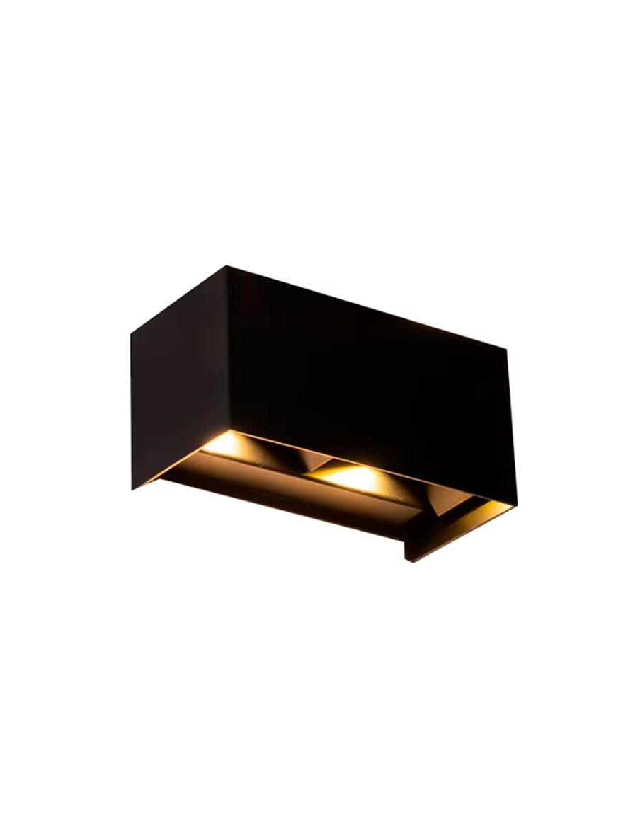 Aplică LED MK/SG-2272-4 IP54 245x100x50mm 4X3W 3000K neagră LuminaLED