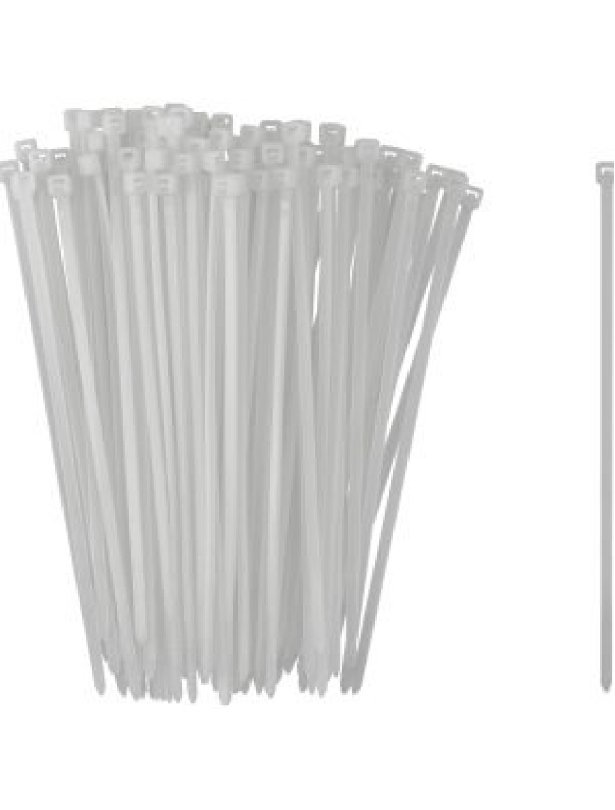 Coliere 10×1500 mm,9mm WHITE (50 buc) LuminaLED