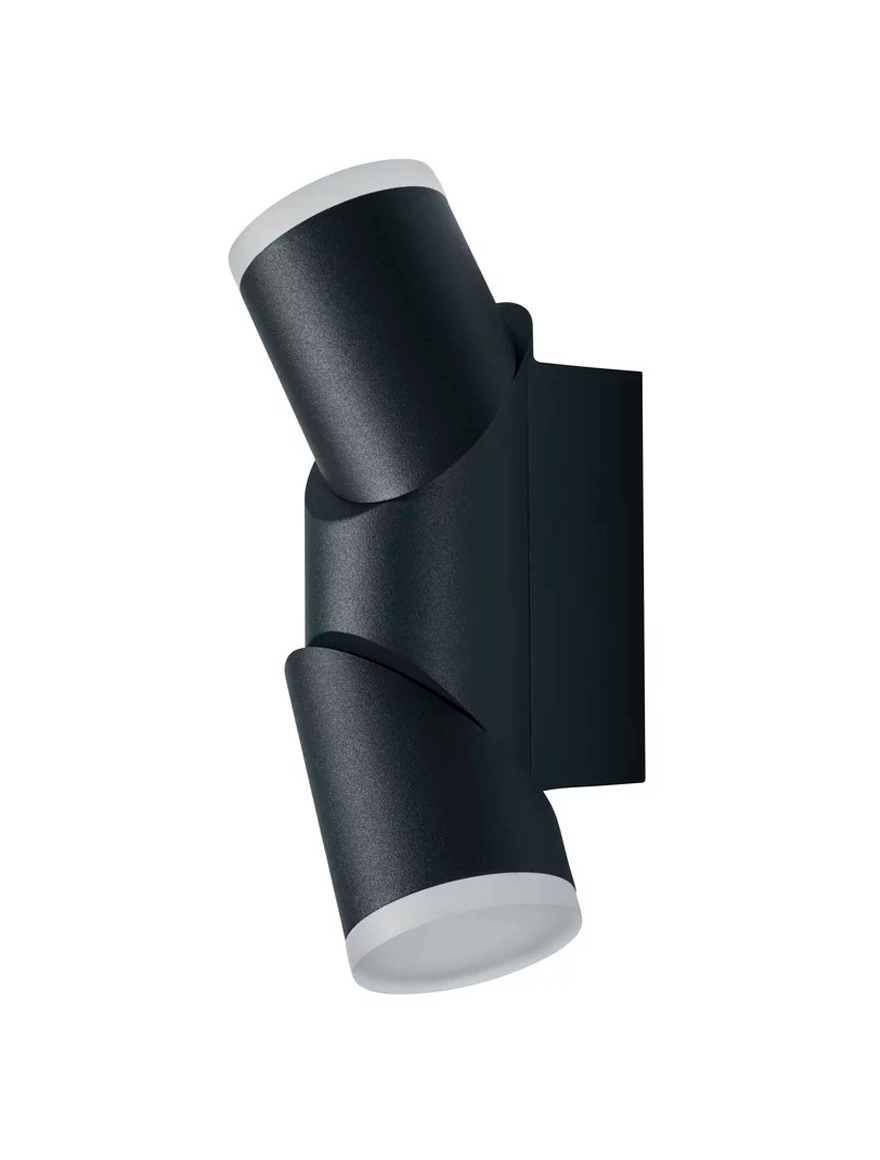 Aplică LED MK/SG-1082 IP65 220x65x100mm 2/5W 3000K neagră LuminaLED