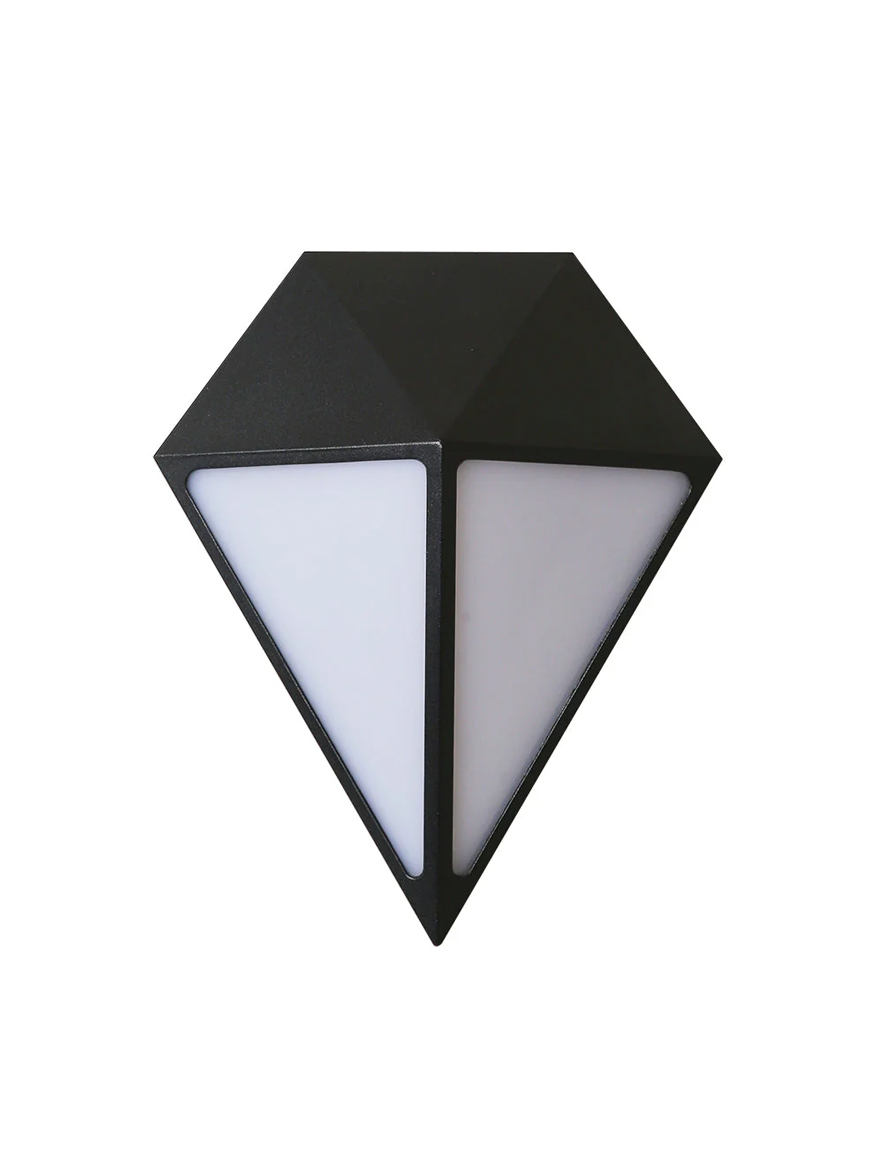 Aplică LED MK/SG-2273 IP54 12W 3000K neagră LuminaLED