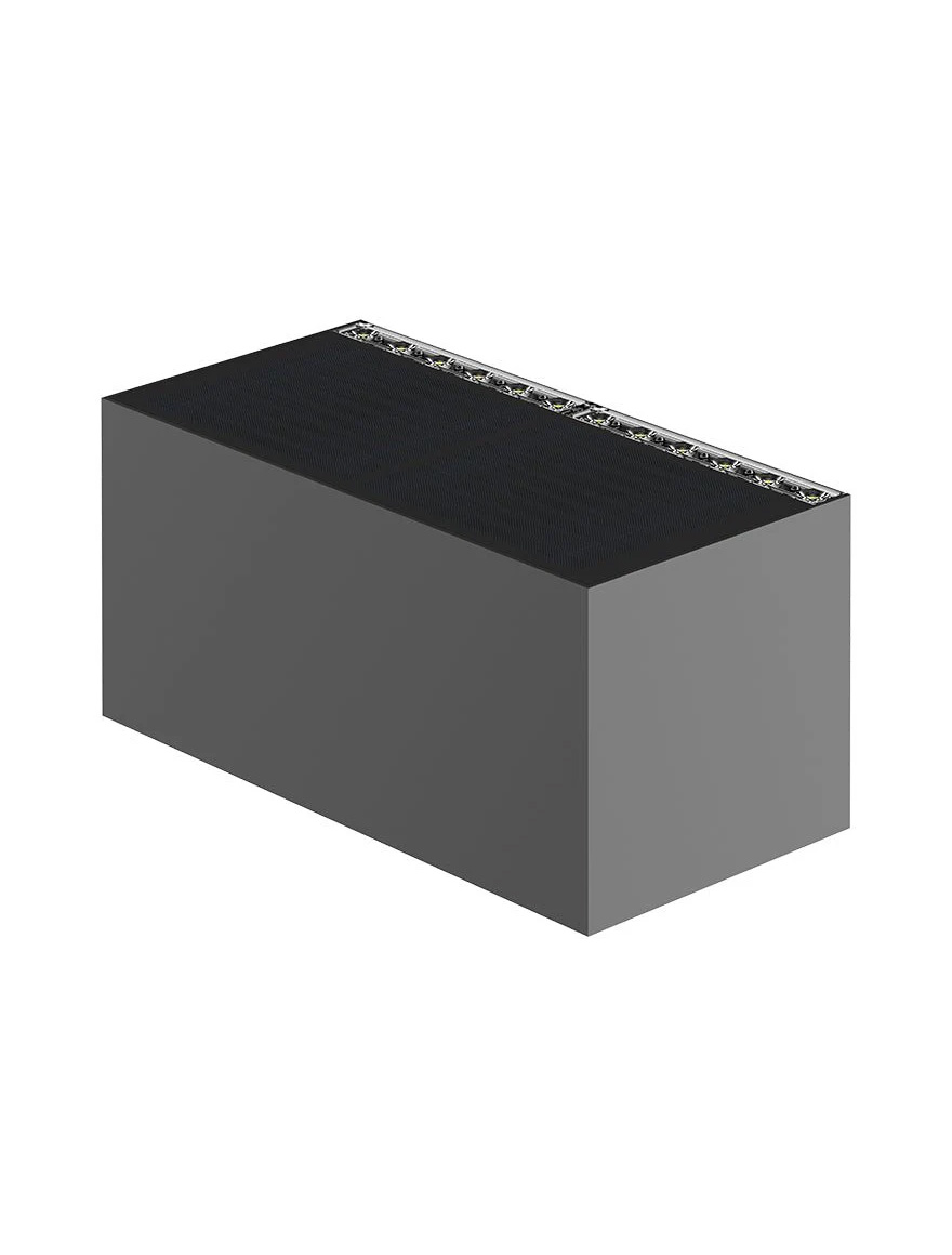 Светодиодный настенный светильник SG-2002-S2 IP65 200x100x100 мм 4/3 Вт 3000 К черный LuminaLED