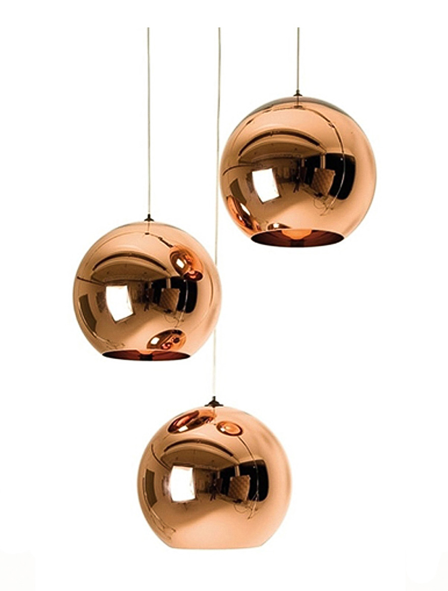 Lustră JH-463 D20xH20cm, E27/3,Glass,Copper or Gold LuminaLED