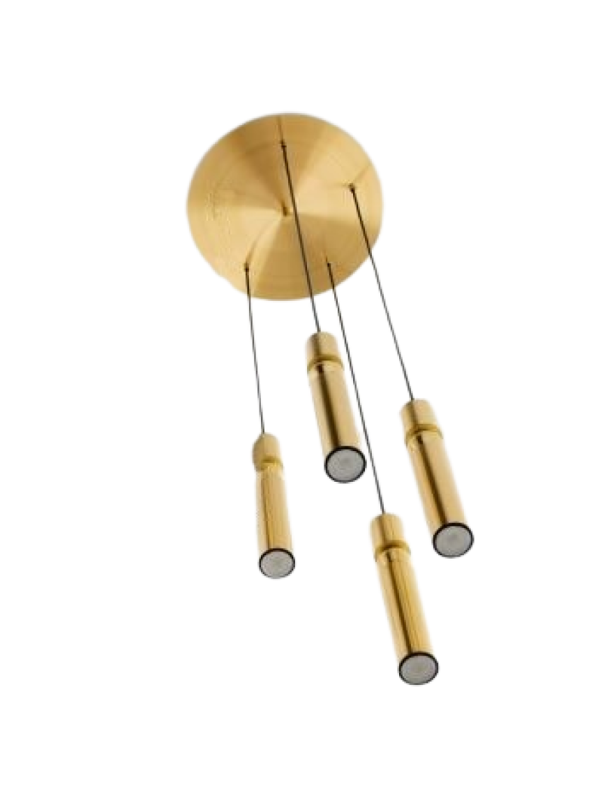 Lustră JH-570 D30x6xH36cm,G9x5, Metal,Gold