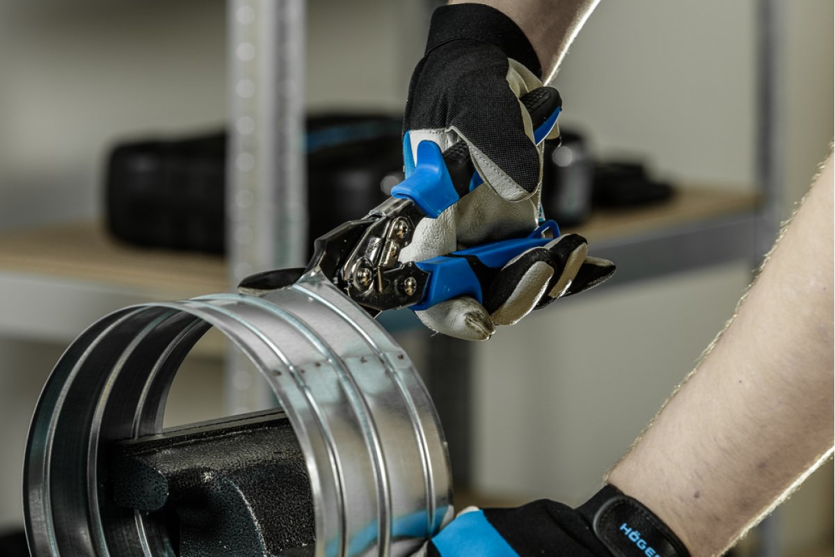 Foarfece de tăiat metal 250 mm, drepte HOGERT