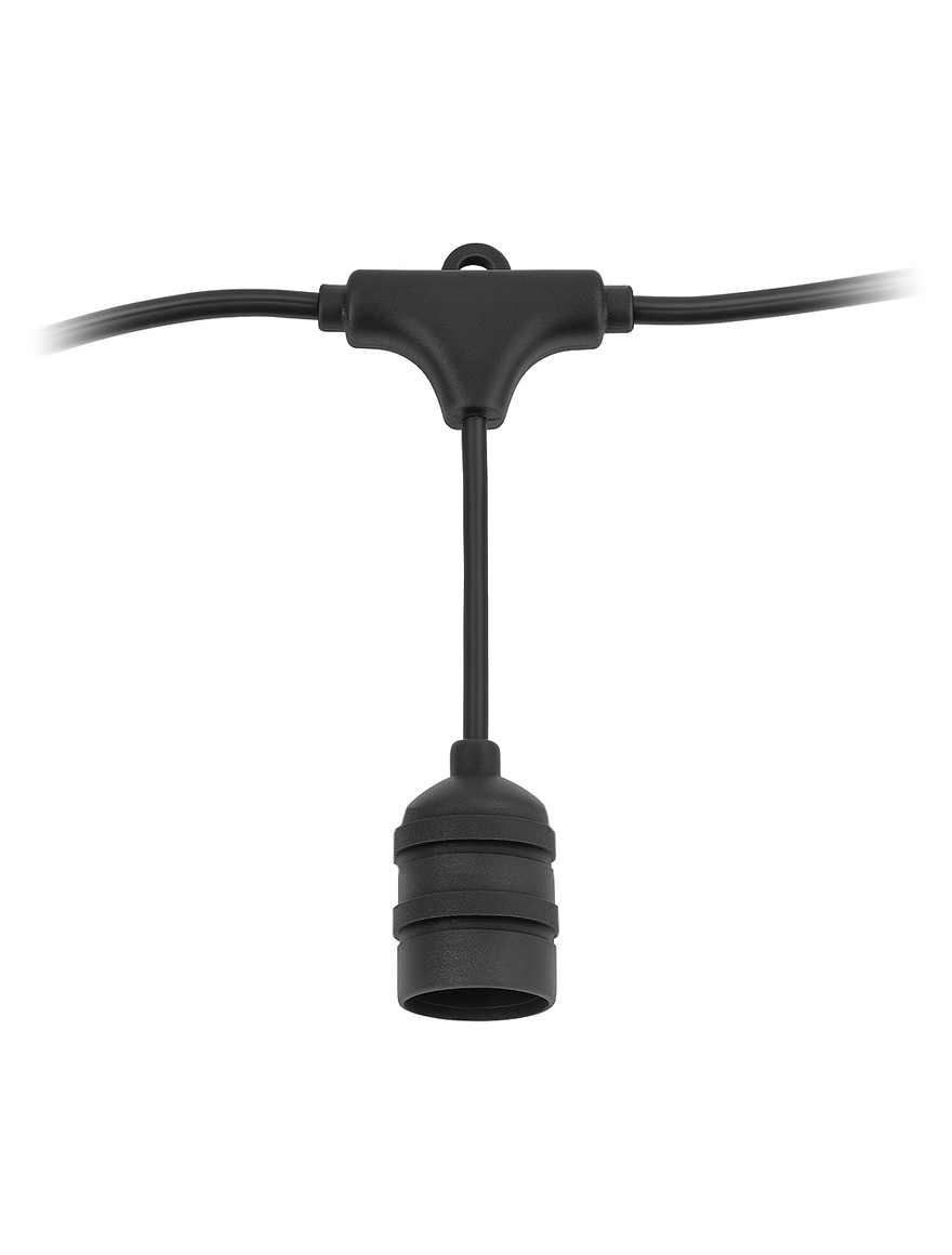 Ghirlandă LED RGB 18 becuri,12V,10m LuminaLED