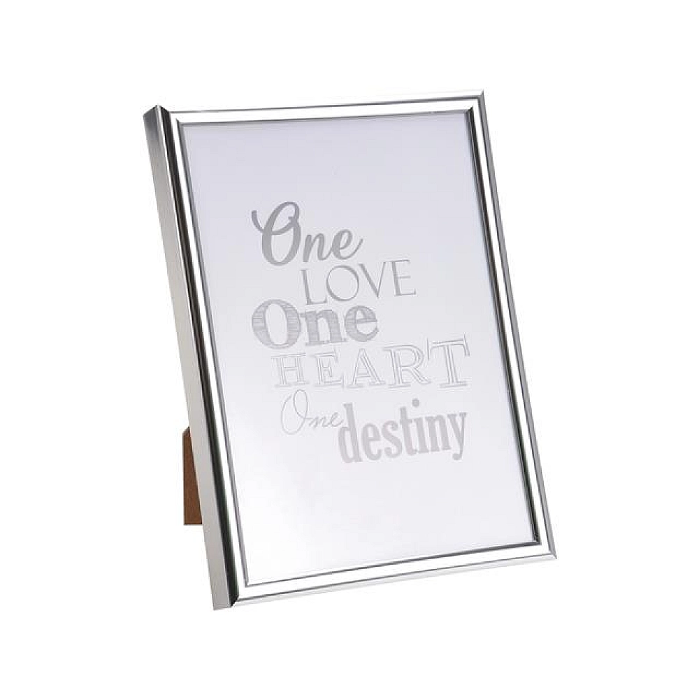 Rama foto 13X18cm, plastic, argintie