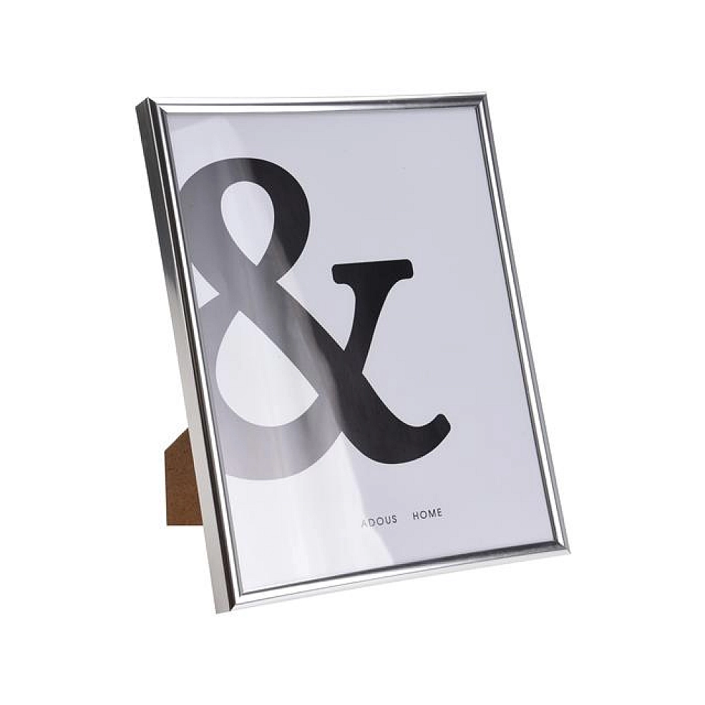 Rama foto 20X25cm, plastic, argintie