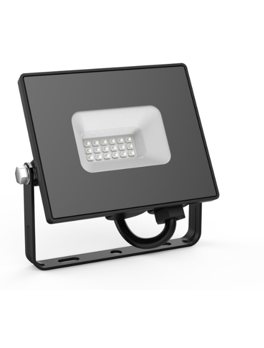 Proiector LED 10W IP65 negru lumina verde GAUSS Elementary